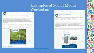 Examples of Social Media
Worked on
Sanitech (LinkedIn)
 