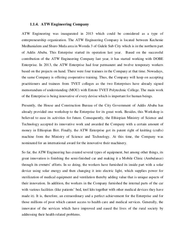 description of the sample organizations organization sample