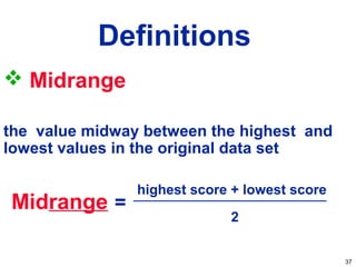 Descriptive statistics | PPT