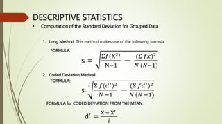 DESCRIPTIVE-STATISTICS.pptxxxxxxcxxxcxdff | PPTX