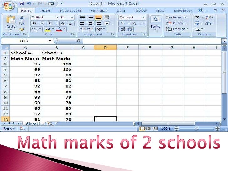 descriptive statistics excel