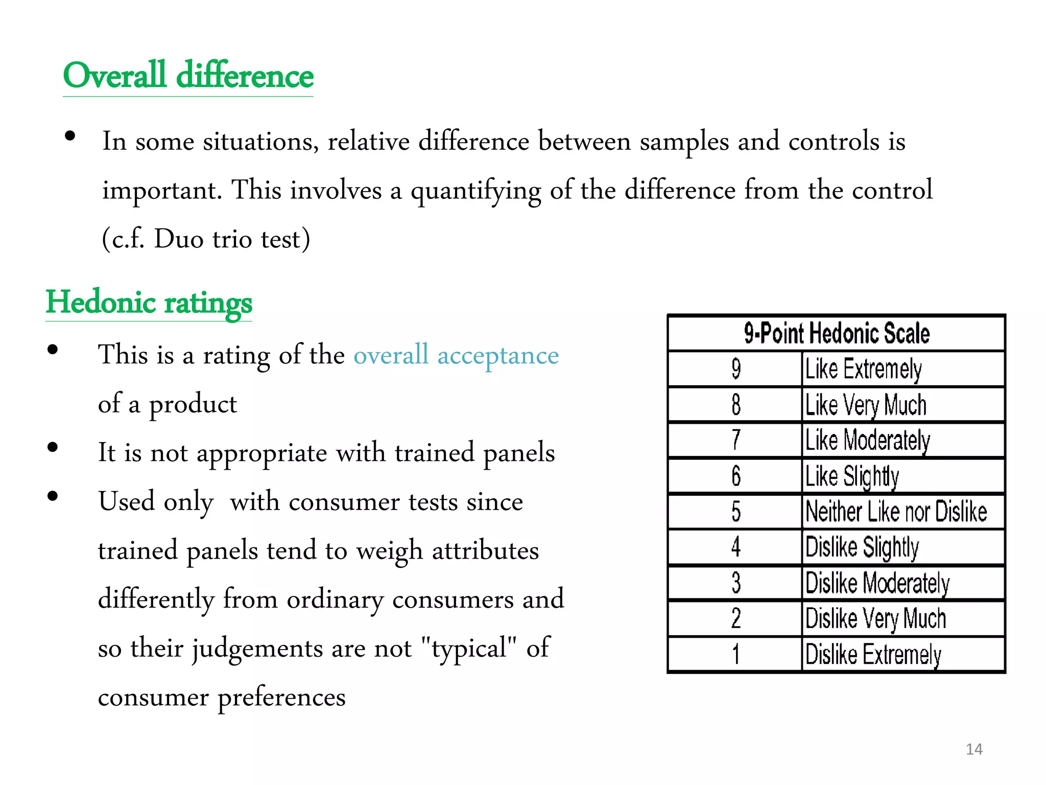 Descriptive analysis for sensory evaluation | PPTX