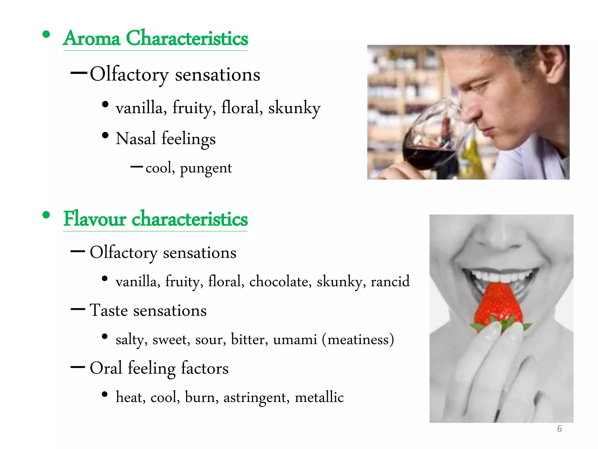 Descriptive analysis for sensory evaluation | PPTX