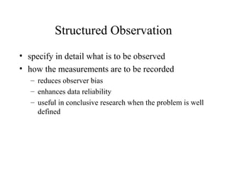 Descriptive design survey and observation | PPT