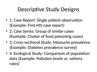Comprehensive Overview of Descriptive Epidemiology in Public Health | PPTX