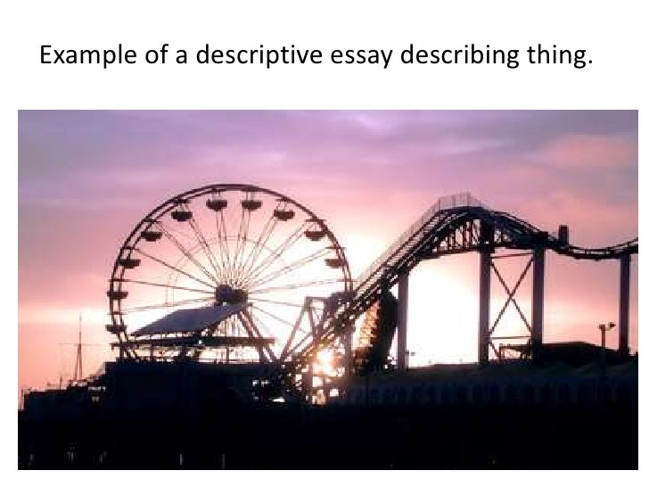 Roller Coaster Descriptive Essay