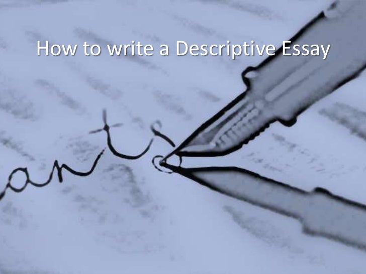 Best topics for descriptive essays