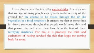 Examples of a descriptive essay image