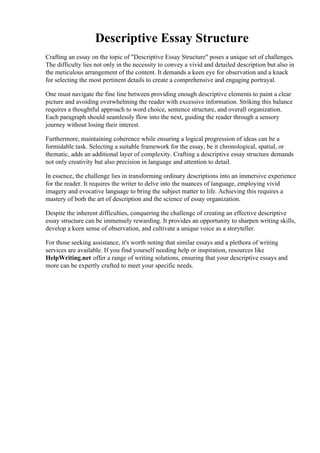 Descriptive Essay Structure.pdf