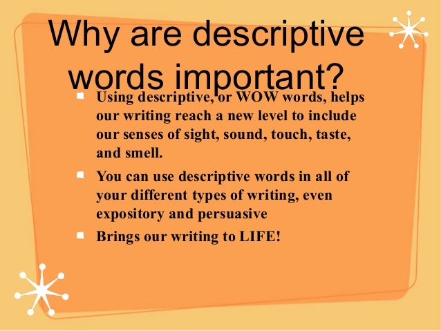 descriptive writing intro what is the meaning of descriptive essay
