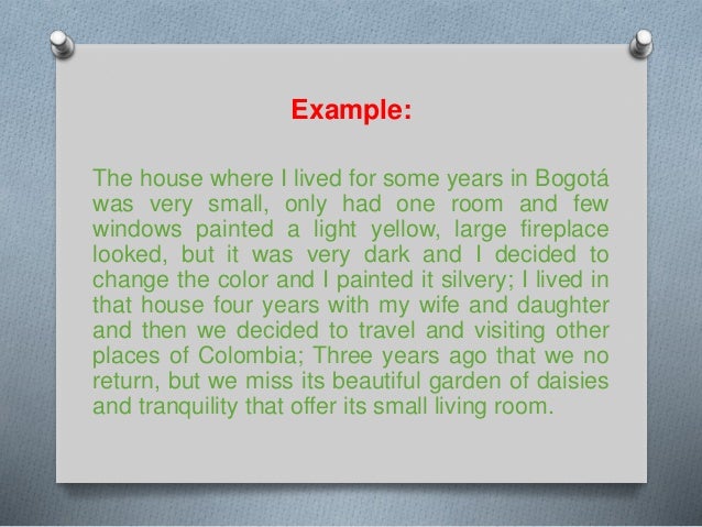 Descriptive Paragraph About A Living Room