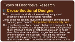 Descriptive Research Design - Techniques and Types | PPTX