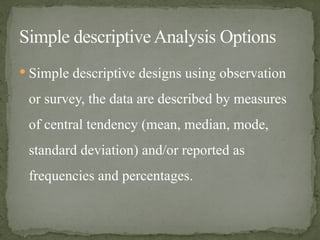 Comprehensive Guide to Descriptive Research Methods and Applications | PPTX