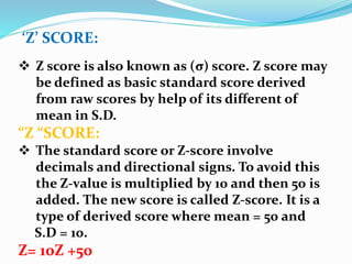Descriptive statistics | PPTX