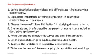 Descriptive study design . Dr Rajesh.pptx