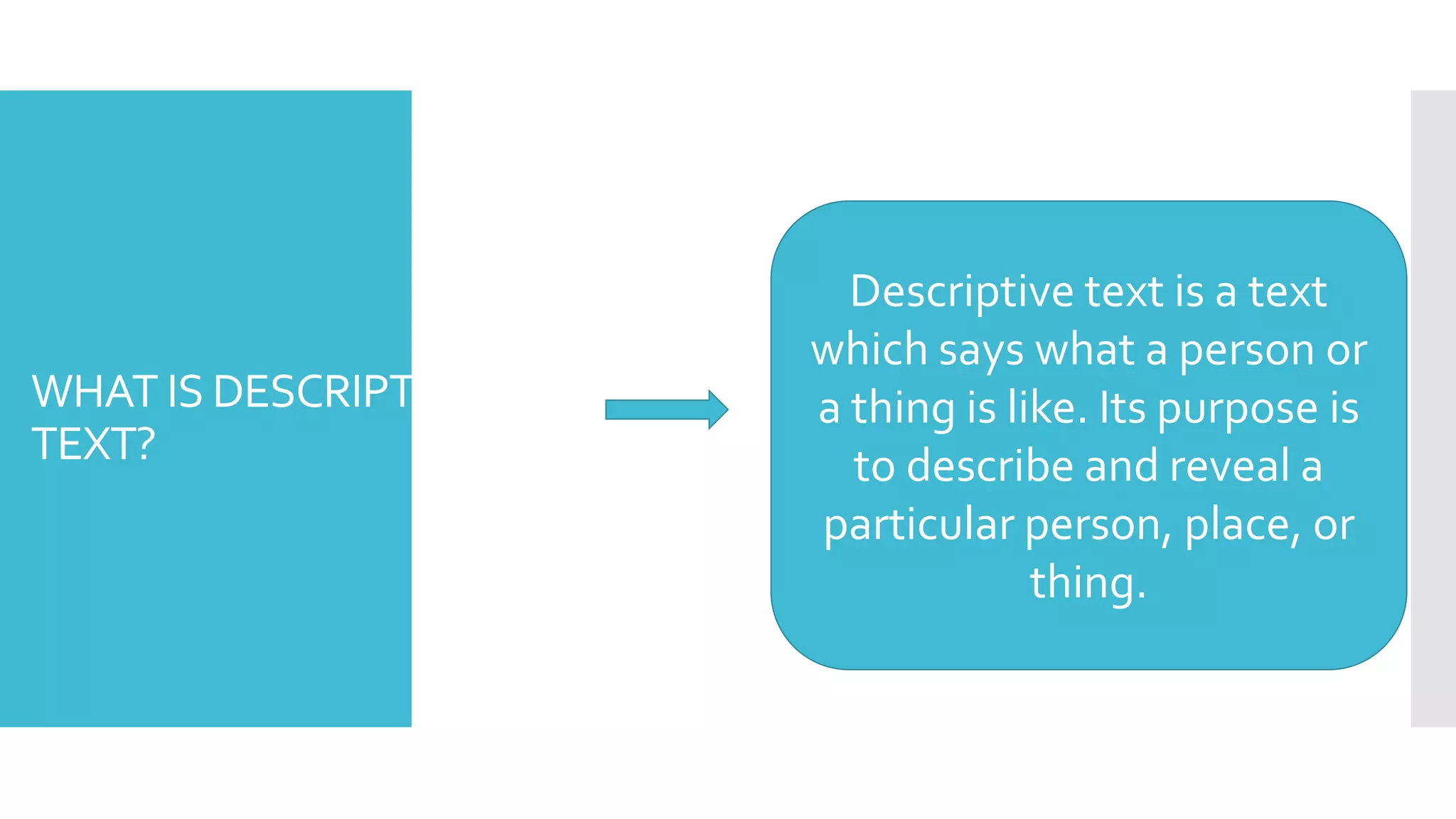 Descriptive text | PPTX