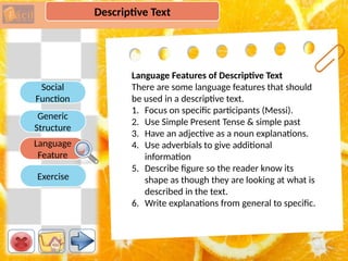 Comprehensive Guide to Writing and Understanding Descriptive Texts in ...
