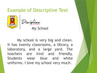 Comprehensive Guide to Writing and Presenting Descriptive Texts in ...