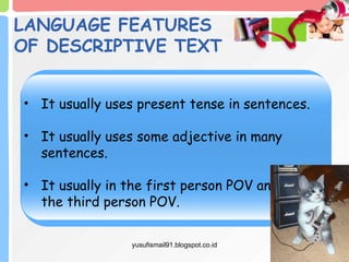 Comprehensive Guide to Writing and Understanding Descriptive Texts | PPTX