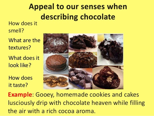 chocolate descriptive paragraph