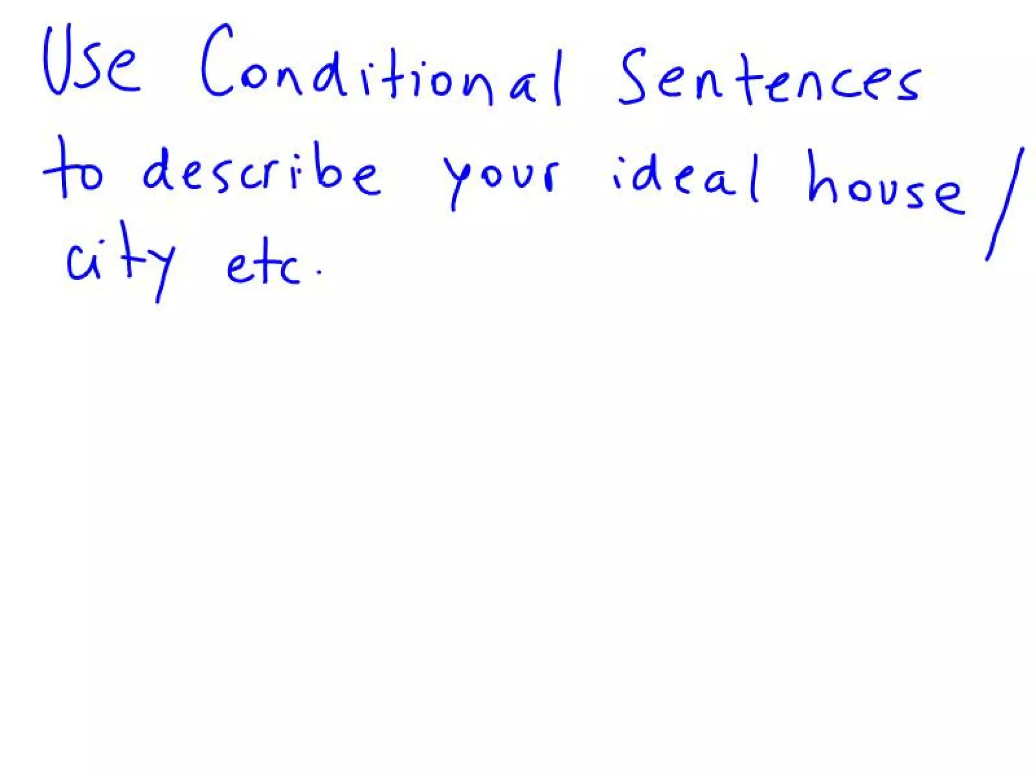 Descriptive writing places