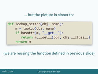 Descriptors In Python | PPT