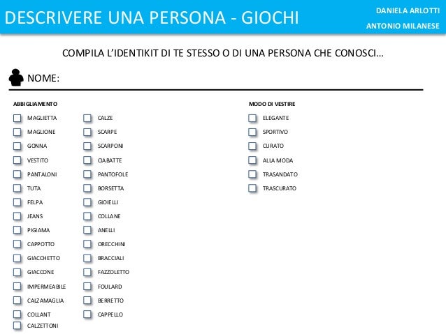 Aggettivi Con La R Per Descrivere Una Persona