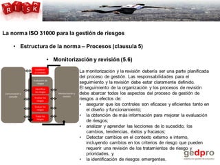 Descubre la iso 31000 para la gestion de riesgos | PPT