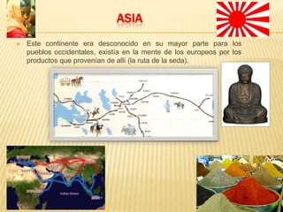 Se empezó a hablar del sistema heliocéntricoEs necesarioEs necesarioEsto facilitoConseguir nuevas rutas comercialesBuscar nuevas rutasLa búsqueda de otras rutas