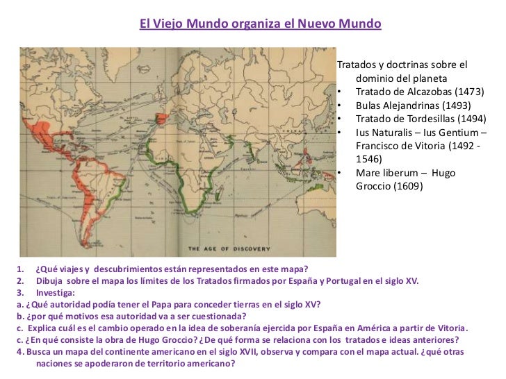 En Que Consiste El Tratado De Tordesilla