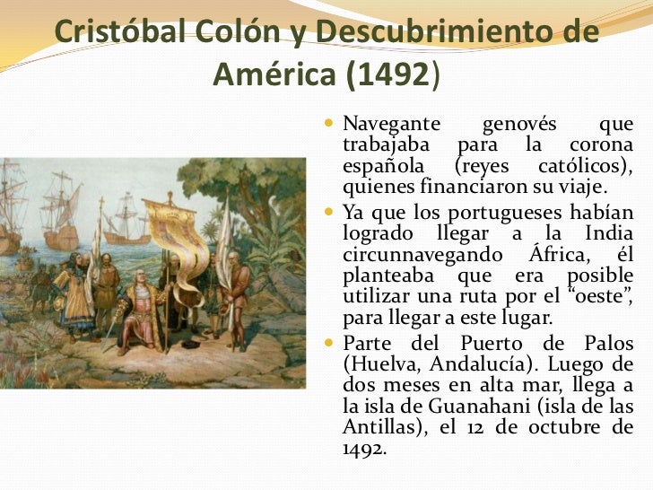 Porque Cristobal Colon Descubrio America