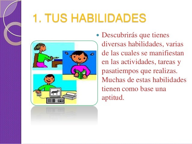 Descubro mis habilidades e intereses yo