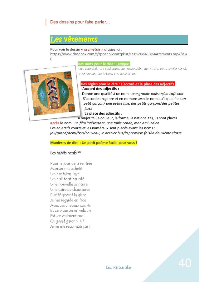 Des Dessins Pour Faire Parler