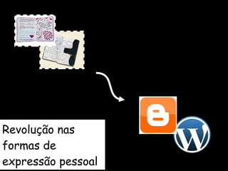 Revolução nas formas de expressão pessoal 