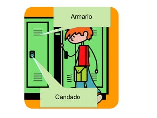 Armarium-i
     Armario




Pessulus-i
Candado
 