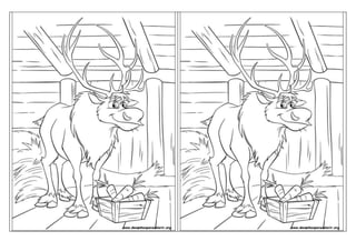 desenhos da Frozen em word