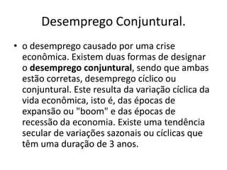 Desemprego | PPTX