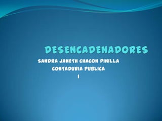SANDRA JANETH CHACON PINILLA
    CONTADURIA PUBLICA
             1
 