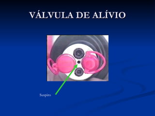 VÁLVULA DE ALÍVIO Suspiro  