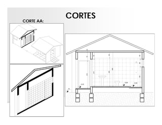 00
+0,35
+0,50 +0,48
2107010
21055
22045
265
1556055
CORTE AA:
CORTES
 
