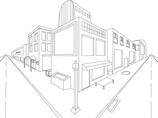 Desenho em perspectiva_dois_pontos_de_fuga