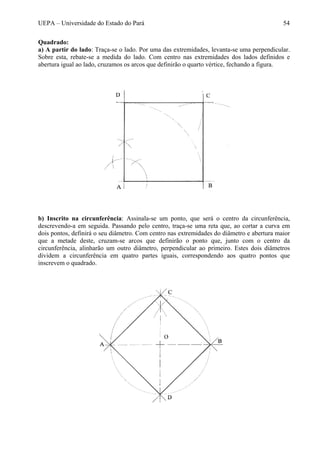 Desenho geométrico-régua e compasso