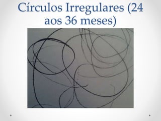 Círculos Irregulares (24
aos 36 meses)
 