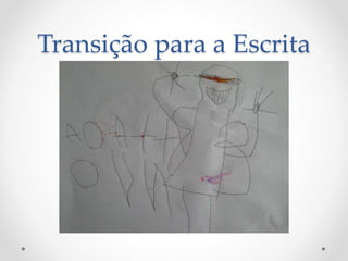 Transição para a Escrita
 