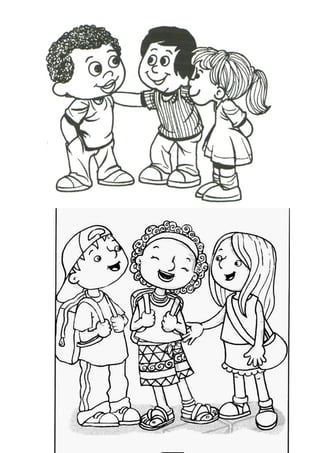 Desenhos para colorir (Afro)