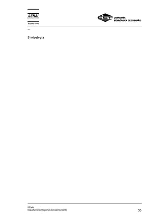 Espírito Santo
_________________________________________________________________________________________________
__



Simbologia




_________________________________________________________________________________________________
__
SENAI
Departamento Regional do Espírito Santo                                                       35
 