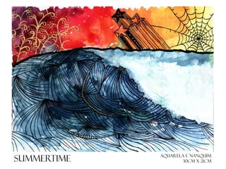 SUMMERTIME

Aquarela e nanquim
30cm x 21cm

 