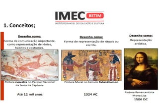 1. Conceitos;
 
