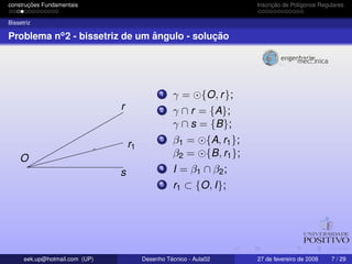 Desenho Técnico (Constr Geom)