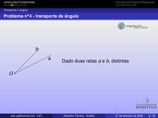 Desenho Técnico (Constr Geom)